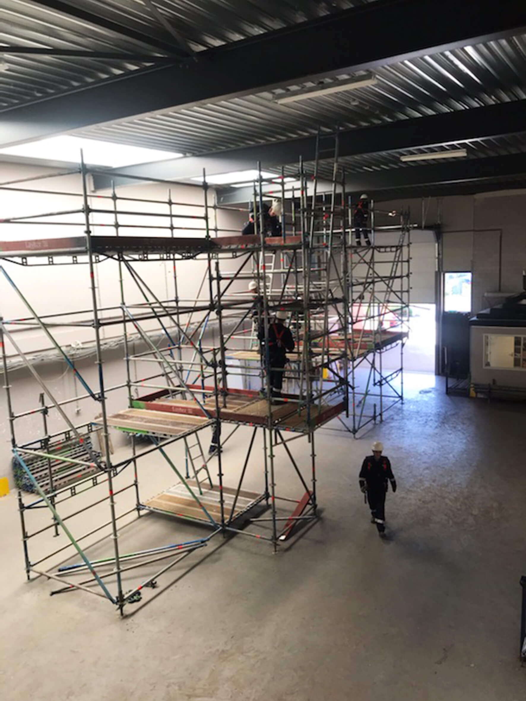 Training and Testing Center for Scaffolders
